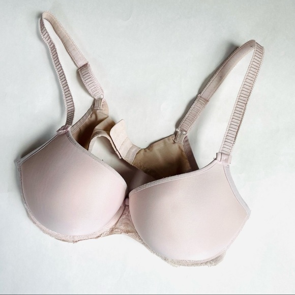 Fantasie Pale Pink Nude Molded Cup Bra 34DD - Picture 1 of 10